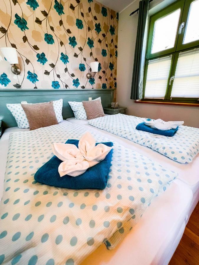 Kornmuehle Doppelzimmer Muehlenstein Mellenthin Exteriör bild